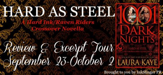 Hard as Steel - Review & Excerpt Tour - banner